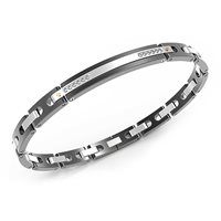 Bracelet Zancan Man Acciaio in Steel Zirconia EHB092 - EHB092